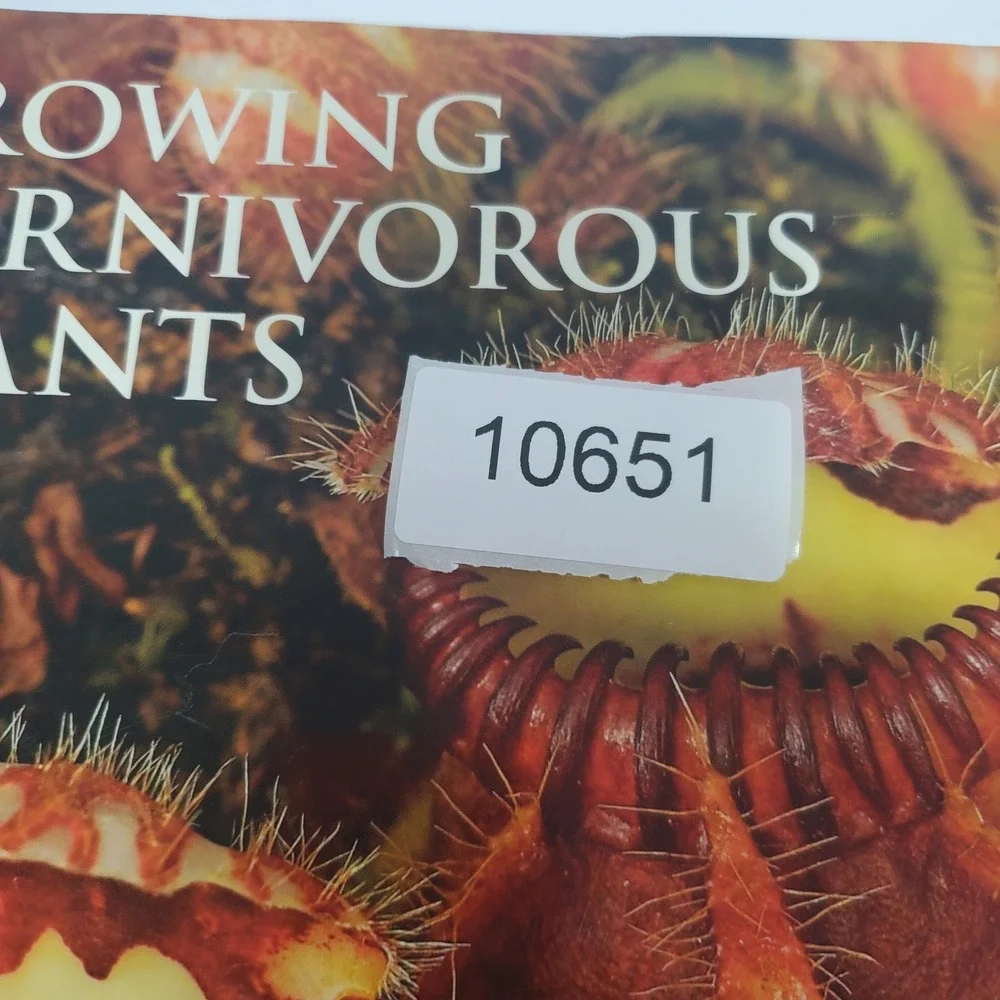 Growing Carnivorous Plants Book Barry Rice Hardcover Timer Press